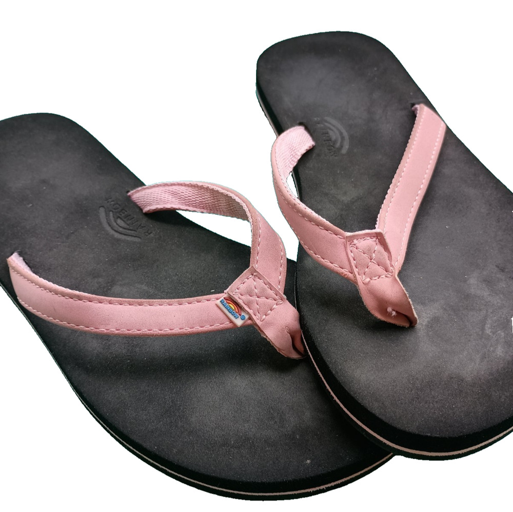 Rainbow Flip Flops Women’s Size 4-5